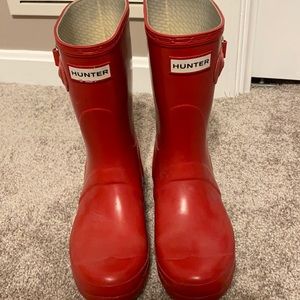 RED HUNTER SHORT BOOTS